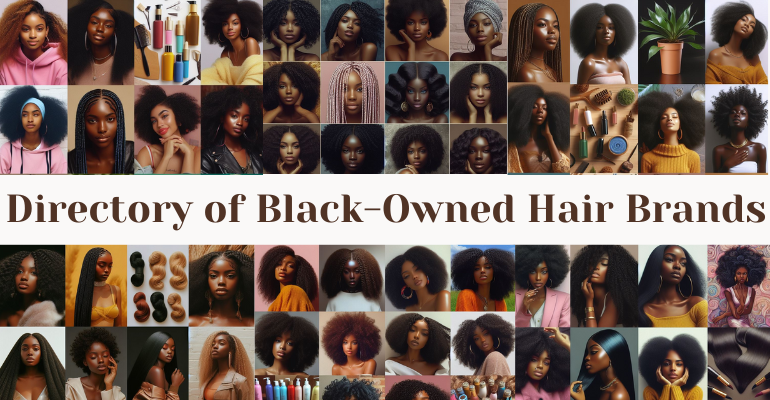 Directory of Black-Owned Hair Brands